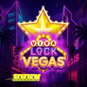 Interface colorida e iluminada do slot Viva Lock Vegas